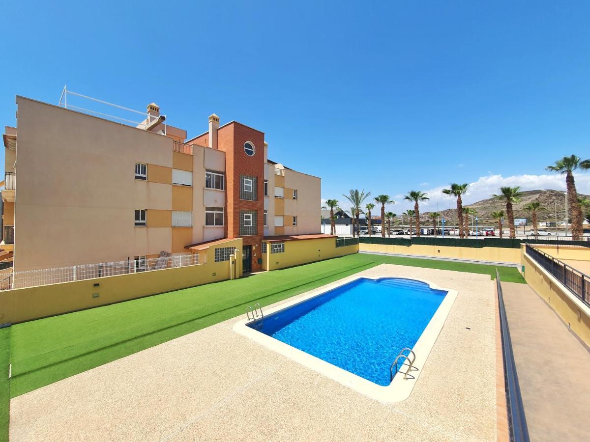 Amplia Terraza Con Piscina, Garaje Y Aire Acondicionado - By Aloha Palma Apartment Aguilas Ngoại thất bức ảnh